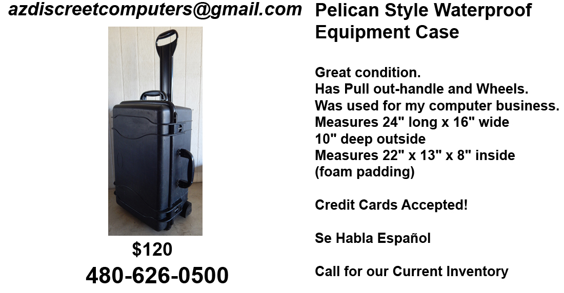 Pelican Equipment Case